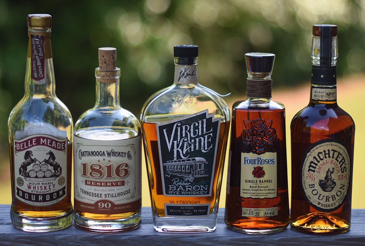 Whiskey Label: American Whiskeys