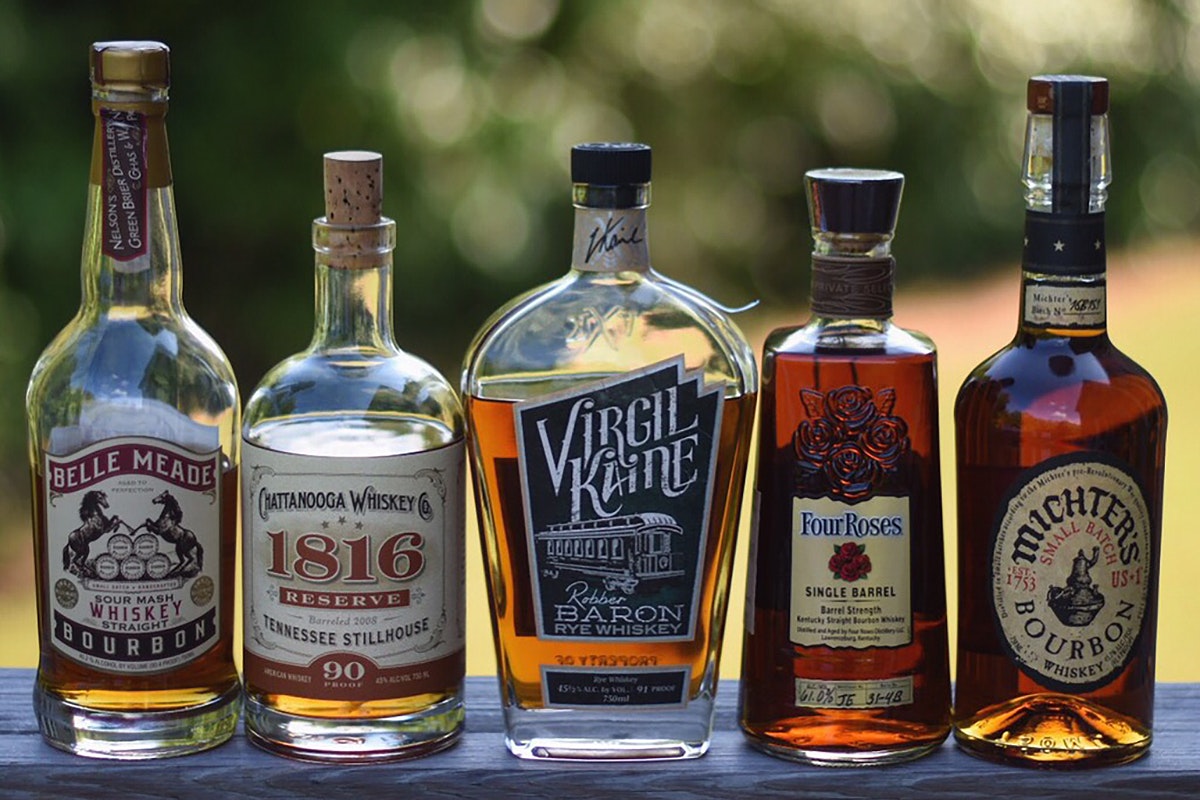 Whiskey Label: American Whiskeys