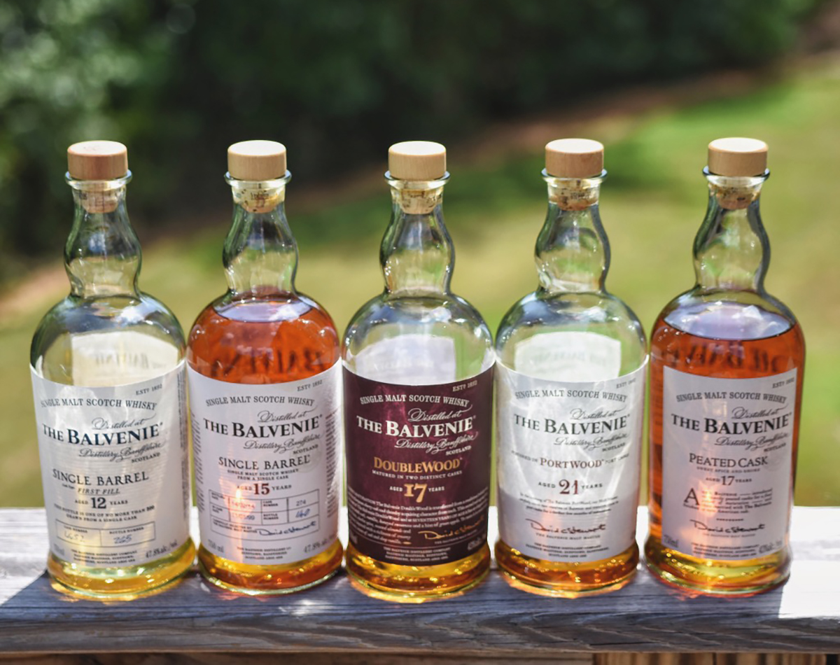 Single Malt Whiskey: Balvenie Bottles