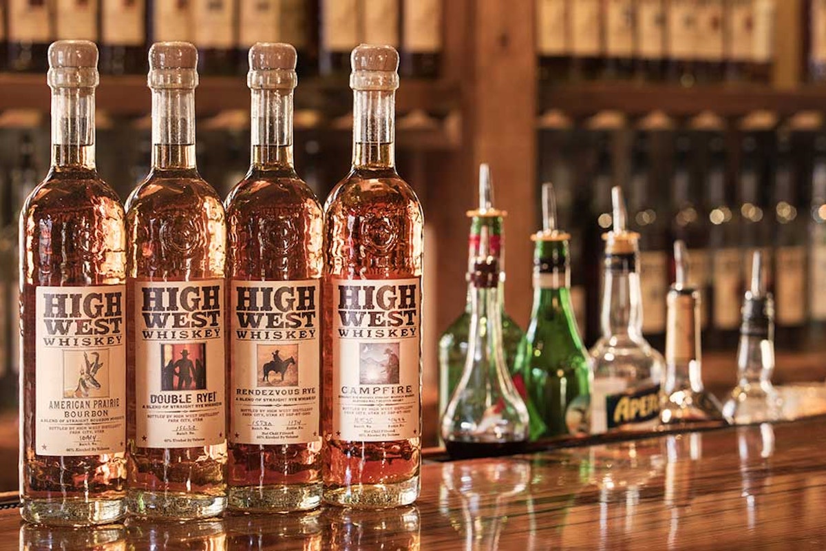 Craft Whiskey Producers: High West Whiskey Lineup