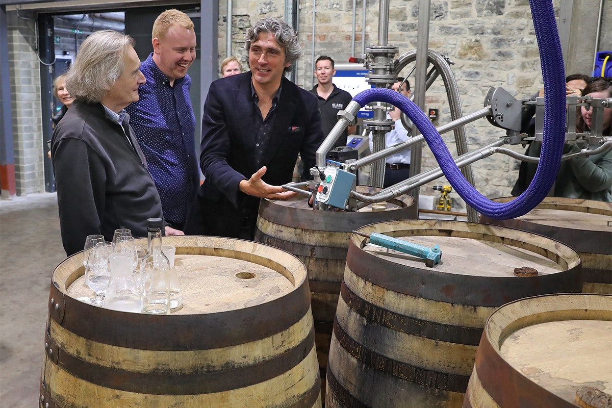 Slane Whiskey Fills Its First Barrels