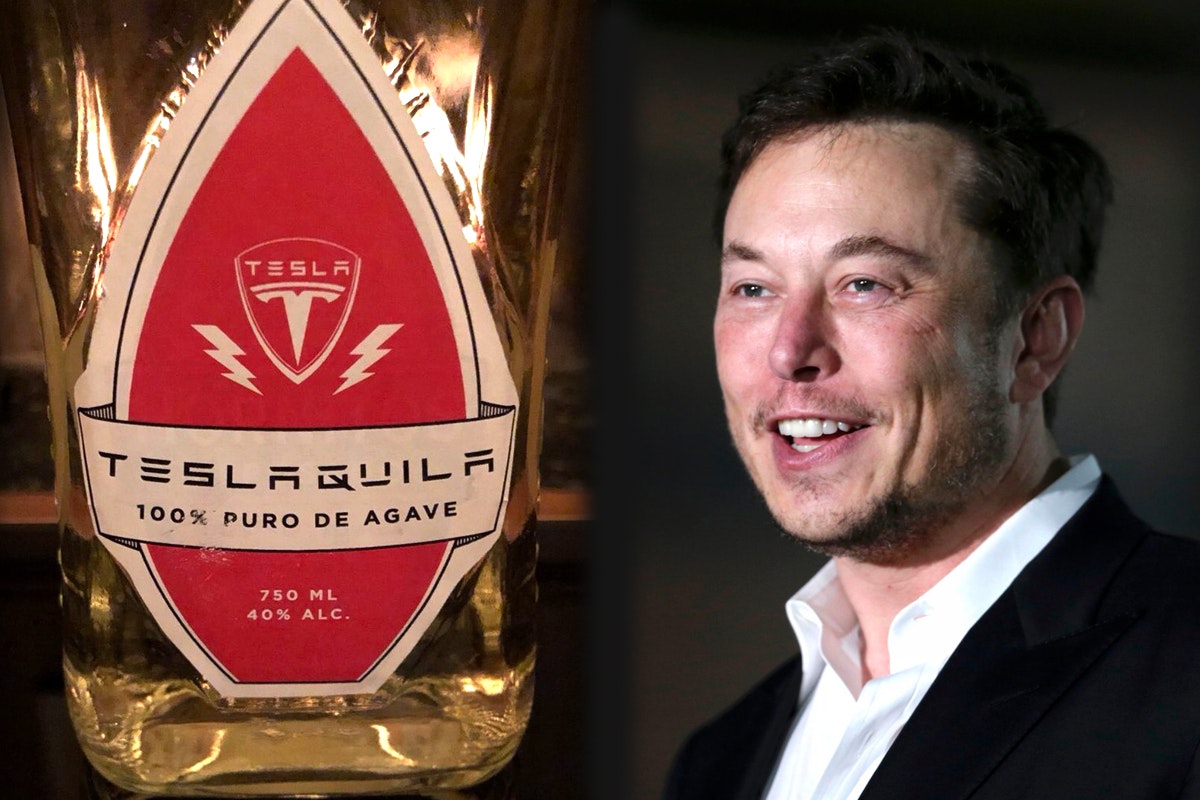 Elon Musk’s proposed Teslaquila bottle