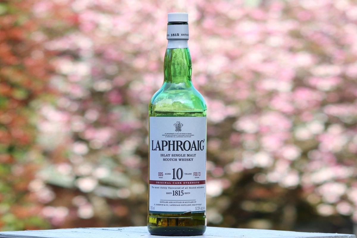 Cask Strength Scotch: Laphroaig 10 Year Cask Strength