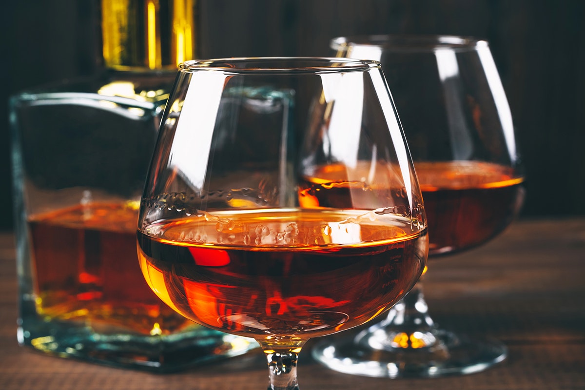 Cognac Labels: Snifter of Cognac