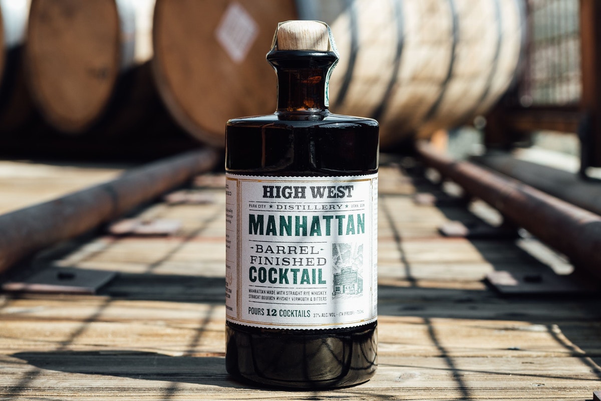 Highland Park Cask Strength: High West Barrel Finished Manhattan Cocktail