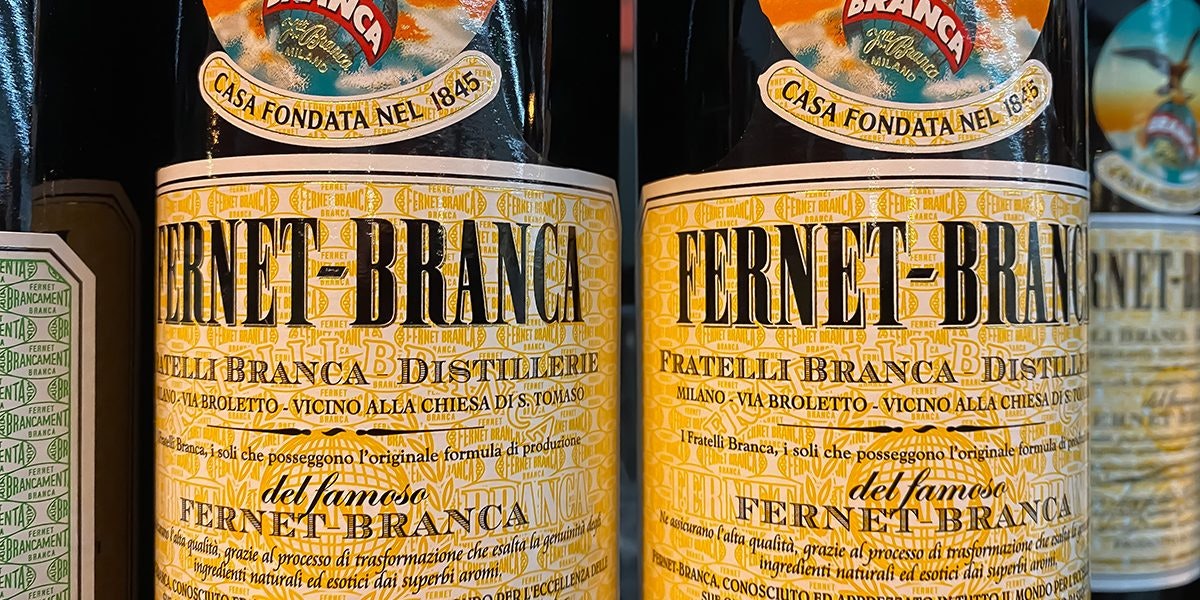 Where to buy Fernet Branca Liqueur with Glasses, Italy