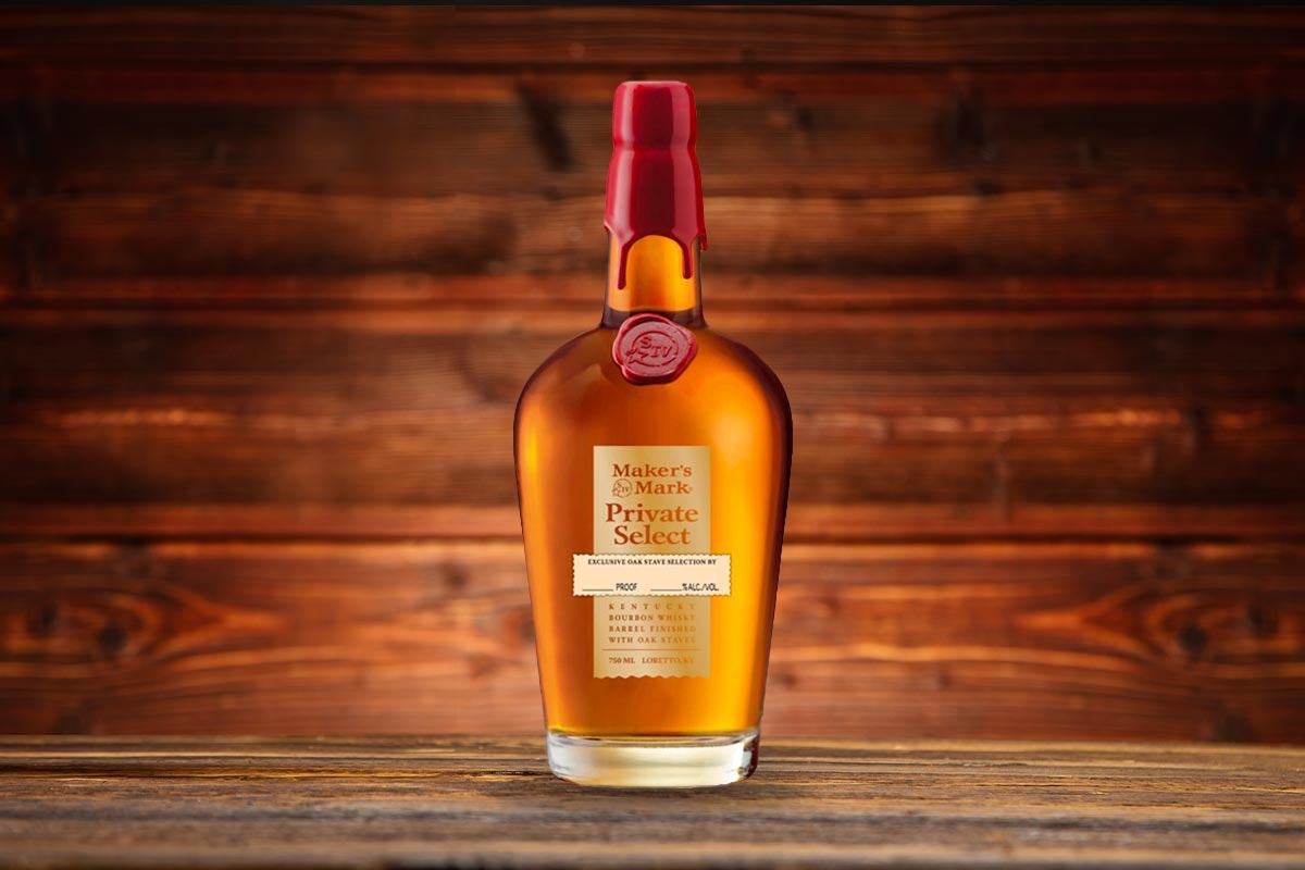 maker's mark bourbon: Maker’s Mark Private Selection