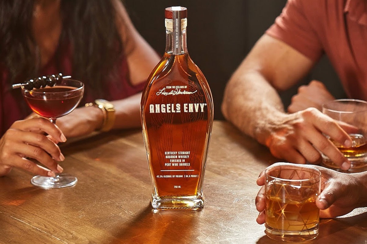 Angel's Envy Bourbon Finished in Port Wine Barrels