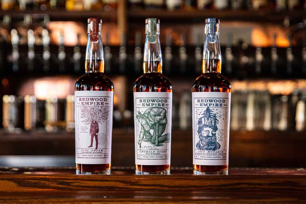 California Whiskey: Pipe Dream Bourbon, Emerald Giant Rye and The Lost Monarch