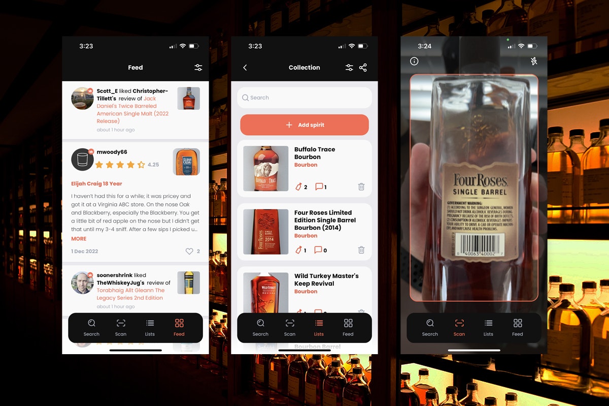 The New Distiller App Screenshots