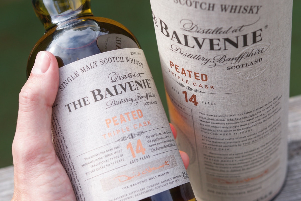 Balvenie Whiskey Label
