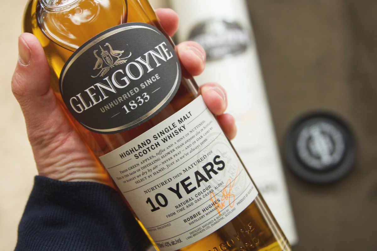 age statement: Glengoyne 10 Year