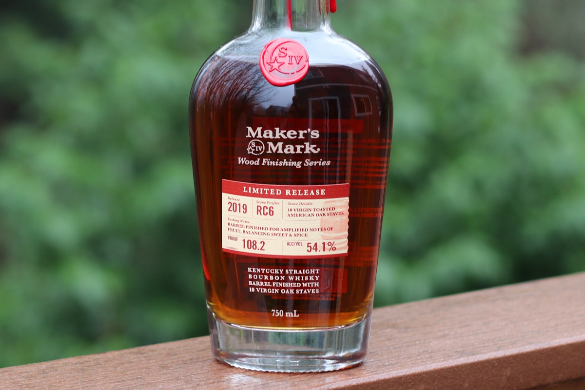 whiskeys styles: Maker's Mark Wood Finishing Series RC6