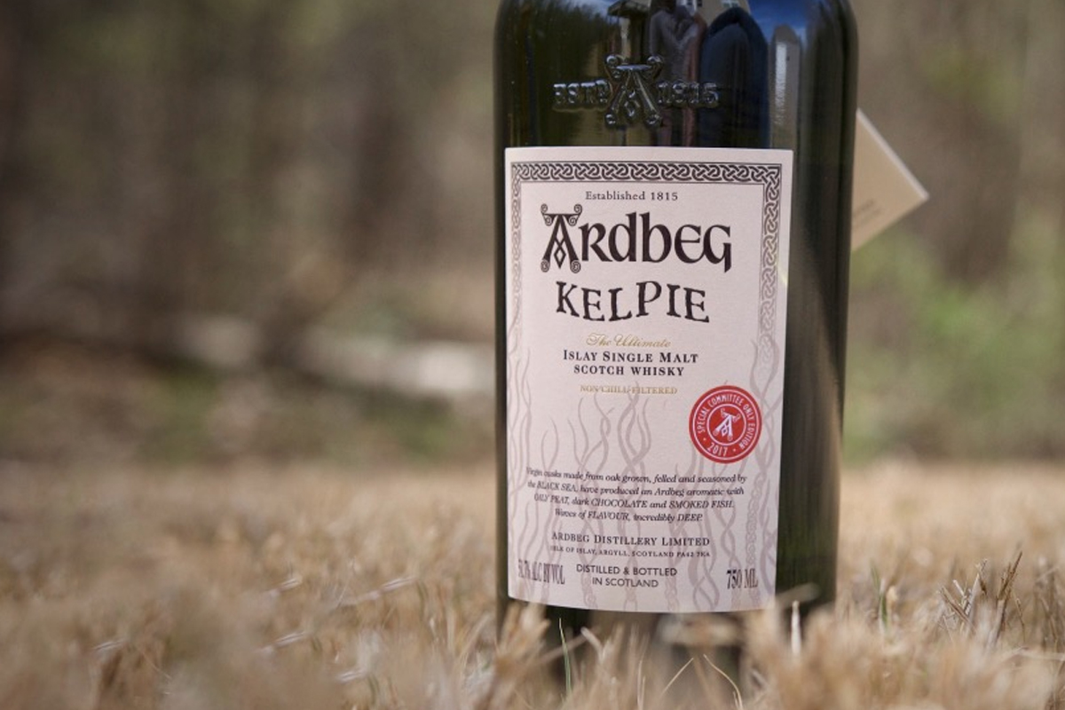 whiskey styles: Ardbeg Kelpie