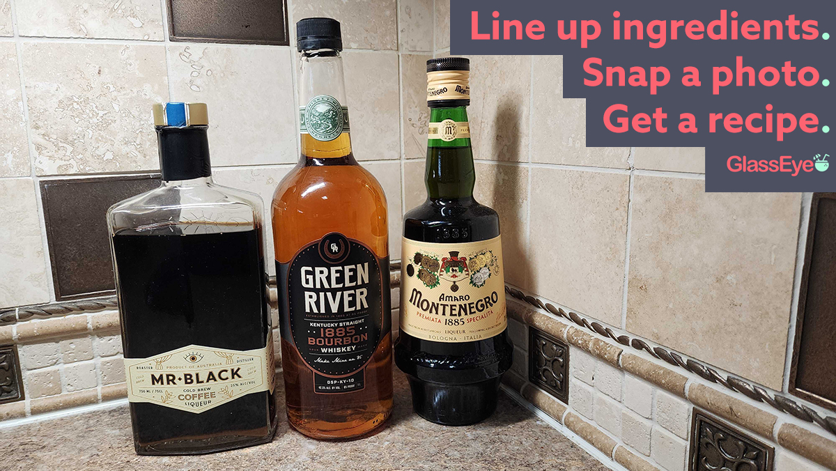 User Submitted Photo for GlassEye: Three bottles side by side